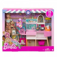 Súprava Pet shop-salón s bábikou Barbie