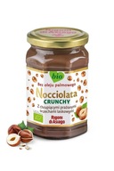 Krém z lieskových orieškov a kakaa Crunchy B/GBio 250 G - Nocciolata