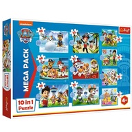 Puzzle Paw Patrol 10v1 Spoľahlivý tím TREFL