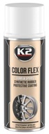 K2 - COLOR FLEX - GUMA V SPREJU - BIELA ​​- 400 ML