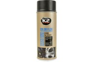 K2 COLOR FLEX SPREJ GUMA MATNÁ ČIERNA 400ML