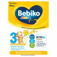 Bebiko Junior 3 Výživná vanilková receptúra ​​600g