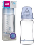 LOVI SKLENENÁ FĽAŠA DIAMANTOVÉ SKLO BOY 250ML 3m+