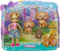 ENCHANTIMALS CITY TAILS PSA RODINA GERIKA BÁBIKA ZLATÉHO RETRIEVERA