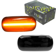 LED smerovky čierne Audi A3 8P A4 B6 B7 A6 C6