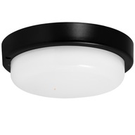 LED stropné svietidlo okrúhle 12W 1150LM ČIERNA