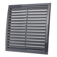 VENTILAČNÁ MRIEŽKA PVC 250X250MM SIVÁ