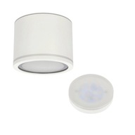 UMA trubicové svietidlo IP54 biele + LED GX53 neutrálny 6,4W