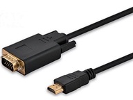 HDMI - VGA kábel SAVIO 1,8 m