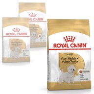 ROYAL CANIN ADULT WEST HIGHLAND WHITE TERIÉR SUCHÉ KRMIVO PRE PSA 3x3kg