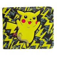 Odolná rozšíriteľná eko-kožená peňaženka na zips Pokémon Pikachu pre deti