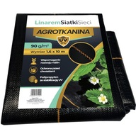 AGRO LÁTKA 90G 1,6x10m ČIERNA AGRO LÁTKA UV 3%