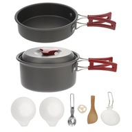 Sada hrncov na fondue Camping Gear Griddle