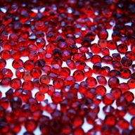 Svadobná dekorácia Confetti Diamonds Dark Red 8mm 2000 ks