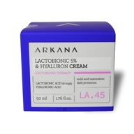 ARKANA Lactobionic 5% & Hyaluron Cream s 5% kys