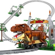 CADA BLOKY ELEKTRICKÉ VLAKOVÉ KOĽAJE LOKOMOTÍVA DINOSAUR T-REX 1039 EL.