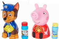 SADA MYDLOVÝCH BUBLÍN PEPPA Strojček na Paw Patrol