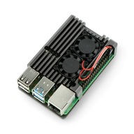 puzdro justPi pre Raspberry Pi 4B - hliník