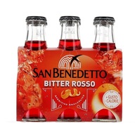 Aperitív San Benedetto Bitter Rosso 6x100ml