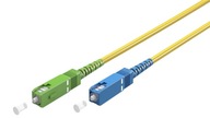 Optický kábel (FTTH), SM žltý (Simplex) 15m