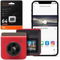 70mai A400 Red QHD 1440p 145° autokamera + originál 64GB karta