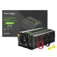 Power Invertor 300W/600W 24V/230V Sinus