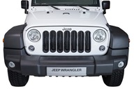 GRILOVACIE VLOŽKY JEEP WRANGLER JK ČIERNA ABS