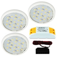 KPL 3X LED PODSKRIŇOVÁ LAMPA NAD DOLOVOU LED OČINOU