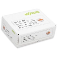 Wago 221-412 0,14-4 mm² / 2 / 100 ks.