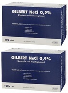 2x GILBERT NaCl 0,9% fyziologický roztok x100