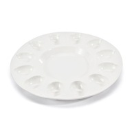 TANIER NA VAJCE porcelánový tanier na vajíčka 26 cm