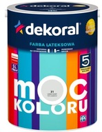 DEKORAL Power of Color Paint Jemne sivá 5l