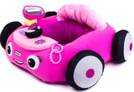 Plyšové auto ružové Princess Cozy Coupe