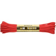 Odolné padákové lano Paracord M-Tac 550 typ III 15 m - Červené