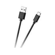 USB kábel - Typ C Plug 1M Black Setty