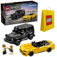 LEGO SPEED CHAMPIONS BLOKY 76924 AUTÁ MERCEDES AMG G 63 a AMG SL 63 + TAŠKA