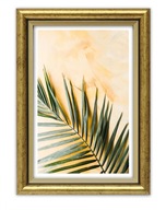 DREVENÝ RÁM NA FOTO - ZLATÝ B6 13x18 CM