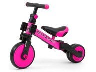 Balančný bicykel MILLY ALLY 3v1 Optimus, ružový