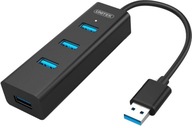 Hub Unitek 4x USB 3.0 maloobchodný rozbočovač