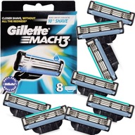 GILLETTE MACH3 BLADES CARTRIDGES BLADES 8 ks originál