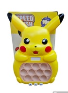 POP IT PIKACHU POKEMON KONZOLA ANTISTRESOVÁ ELEKTRONICKÁ HRA 80 ÚROVNÍ