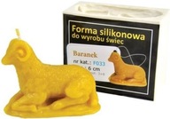 Silikónová forma LAMB 6cm F033 SVIEČKA vosk