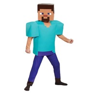 KOSTÝMOVÝ OUTFIT MINECRAFT STEVE Veľkosť M 116/122 cm