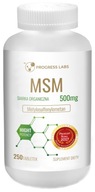 MSM 500mg 250tab SÍRA Metylsulfonylmetán KĹBY