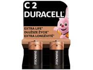 Batérie C LR14 DURACELL Extra Life (2 ks)