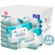 Opharm Proctofort vlhčený toaletný papier 14x52 ks.