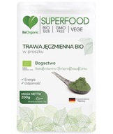 BEORGANIC Natural BIO PRÁŠOK Z JAČMENNEJ TRÁVY