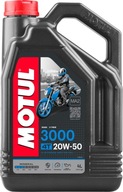 MOTUL OLEJ 20W50 4L 3000 4T MINERÁLNY / MOTOCYKLE