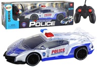 DIAĽKOVO OVLÁDANÉ SVIETENIE AUTOMOBILOVÉHO VOZU R/C POLICAJNÉ AUTO 'POLICE OF LIGHTS'