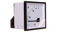 Analógový doskový ampérmeter 25/50A 72x72mm IP5